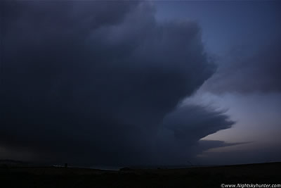 Atlantic Storm, 80mph Winds, Foam Blizzard, Big Waves & Dusk Mammatus - Ballintoy Harbour, Dec 28th 2011